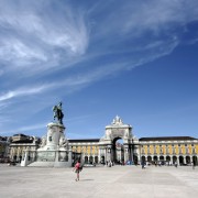 Portugal: Ausgelassene Feiern im Juni 2012 in Lissabon