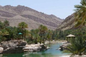 K800_Sommer in Oman_Kühles Bad im Wadi Bani Khalid_Quelle_Dr. Bernd Kregel