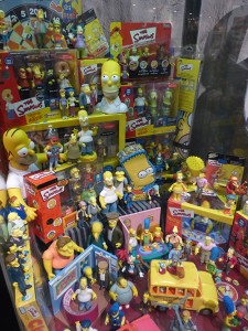 Simpsons im Toy & Action Figure Museum. iwanowski.blog