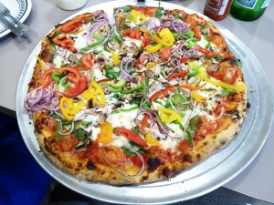 Leckere Pizza im Pizza Joint. iwanowski. blog 