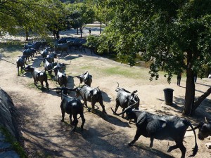 ChisholmTrail_DallasPioneerPlaza. iwanowski.blog