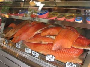 Lachs bei Ross & Dauthers NY. iwanowski.blog