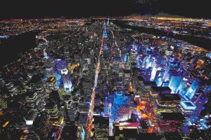 New York bei Nacht